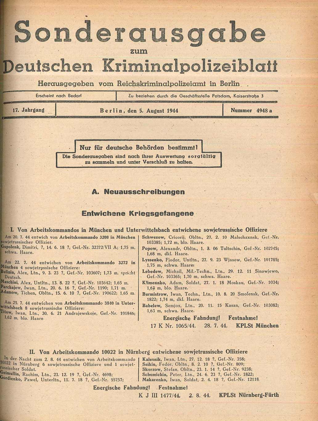 Deutsches Kriminalpolizeiblatt Uni Muenster